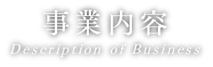 事業内容 Description of Business